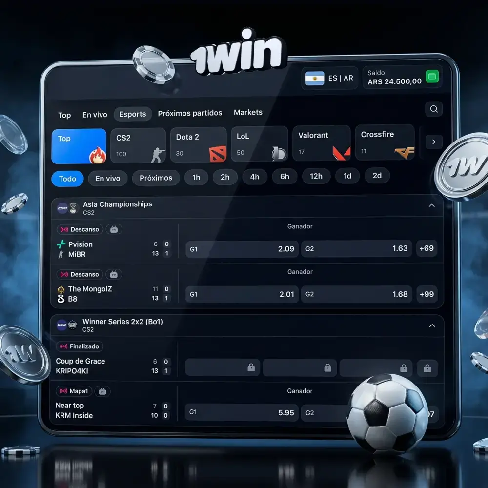 Casa de apuestas 1win