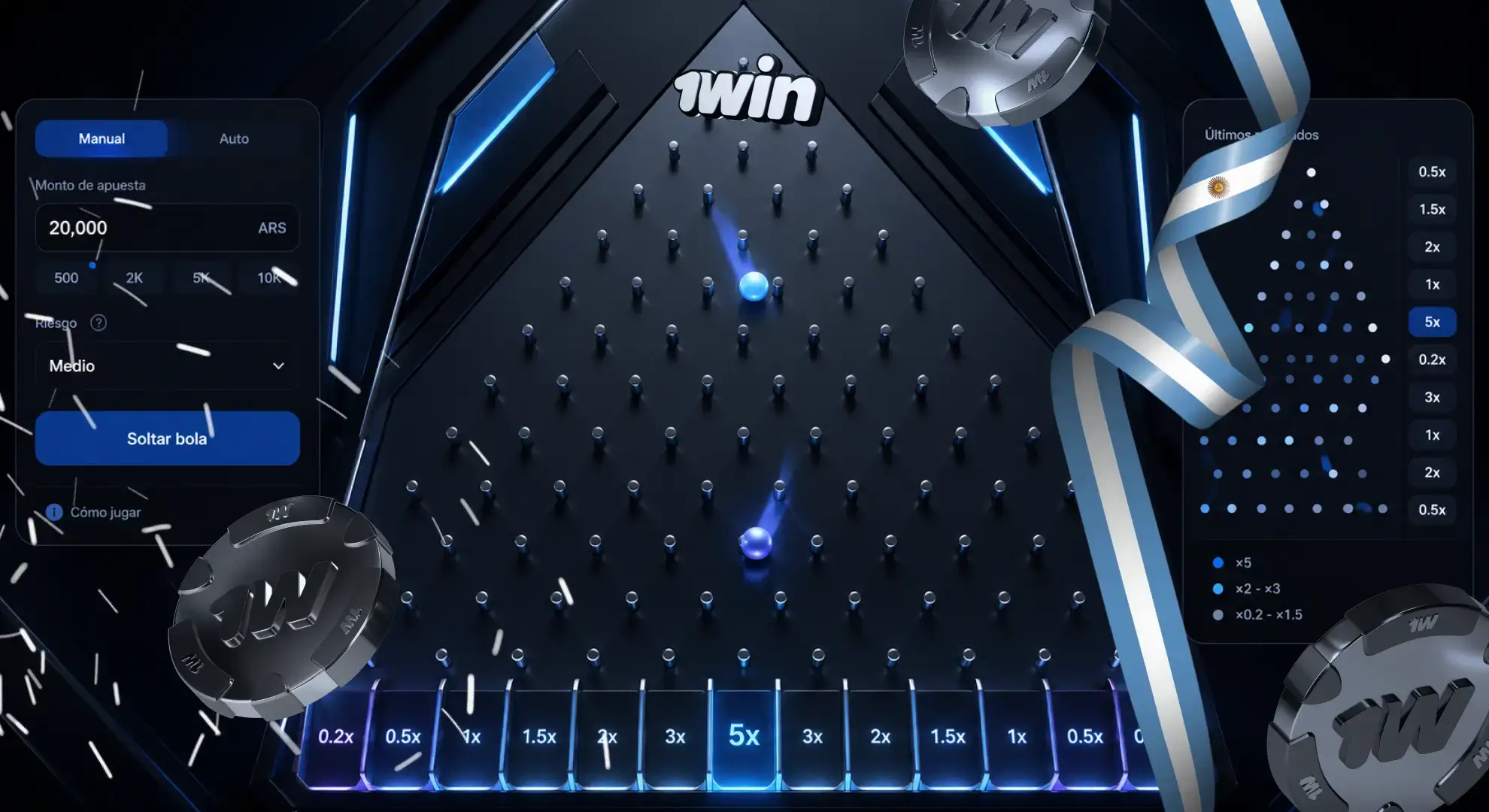 Estrategias para jugar Plinko